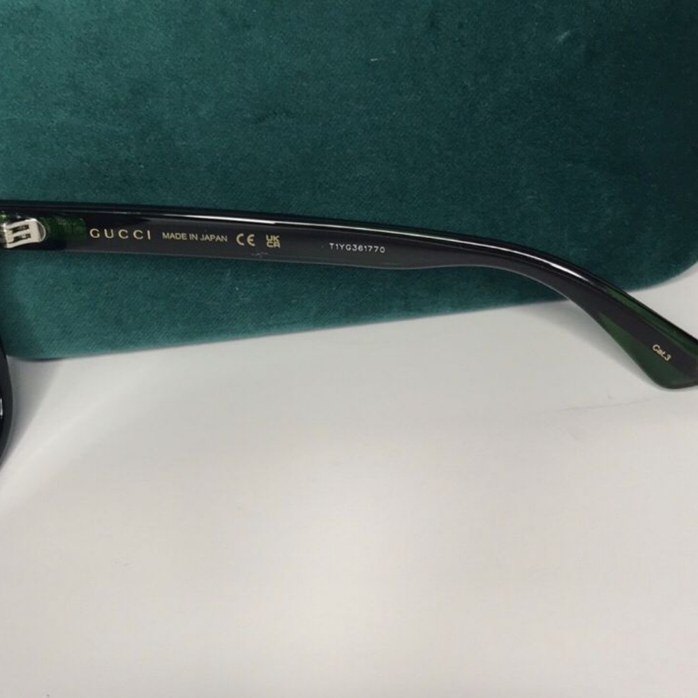 - 💯 - Authentic New Gucci GG0057SK 002 56 GG0057SK Men's Sunglasses - Picture 11 of 12